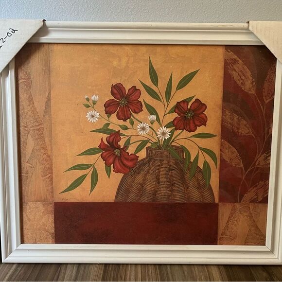 2 Jane Carroll Floral framed prints - Picture 2 of 5